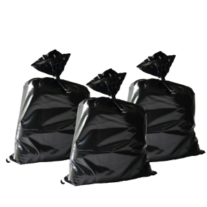 Black Trash Bag Rolls