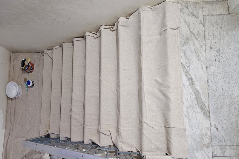 Polybacked Cotton Twill Dust Sheet (Laminated Cotton Twill Dust Sheet) - Image 11